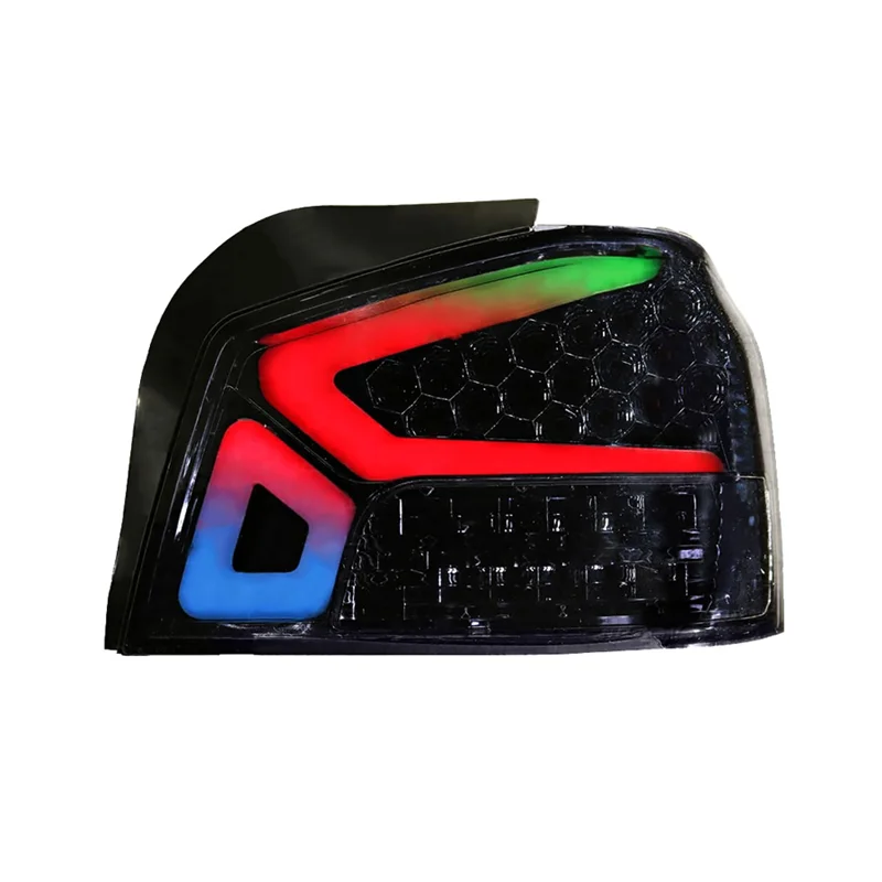 چراغ خطر اسپرت پراید طرح کروت مولتی کالر