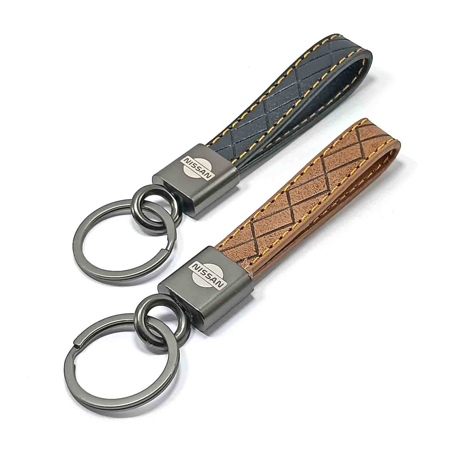 جاکلیدی تسمه ای چرمی نیسان