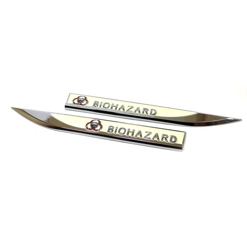 لوگوی فلزی BIOHAZARD