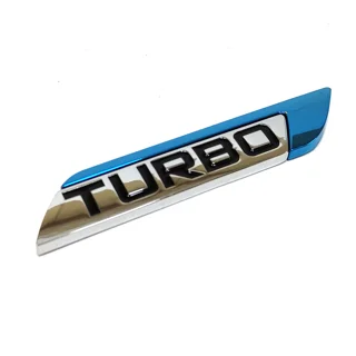 لوگوی فلزی TURBO