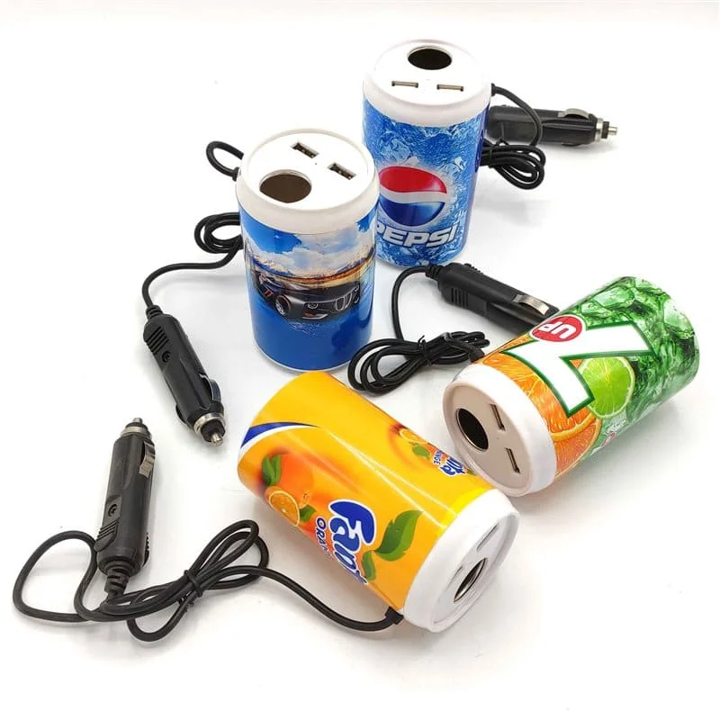 شارژر فندکی طرح نوشابه