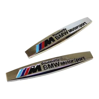 لوگوی فلزی بغل گلگیر BMW
