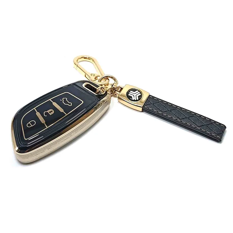 ست کاورسوییچ و جاکلیدی چرمی شاهین