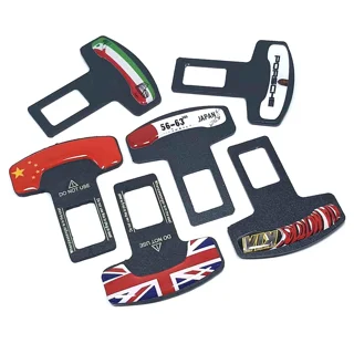 قطع کن آلارم کمربند خودرو طرح پرچم